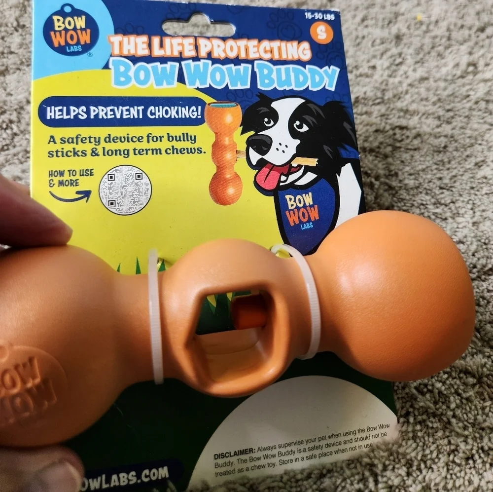 Bow Wow Labs Bow Wow Buddy Safety Device, Bully Stick Holder for Dogs